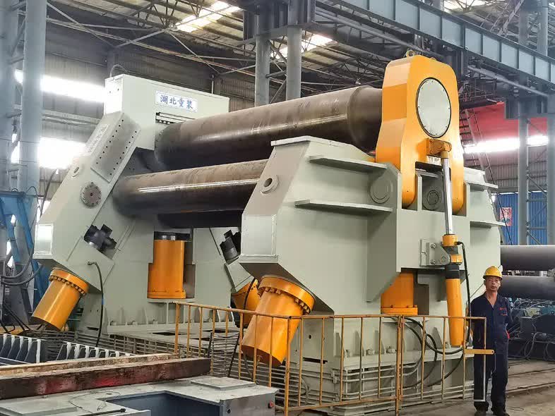 80mmx3000mm 四輥卷板機(jī)